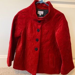 Red velvet Jacket